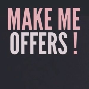 MAKE ME OFFERS!!! Will be open to negotiating!